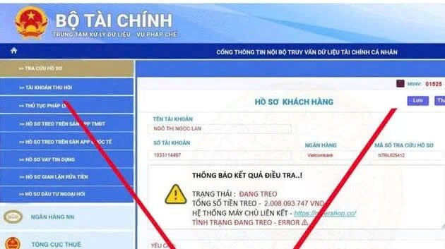 Bộ Tài chính cảnh báo giả mạo con dấu, chữ ký lãnh đạo, website
