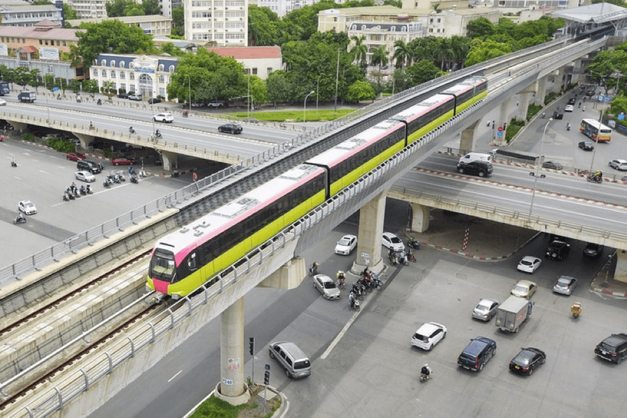 Khai thác thương mại đoạn trên cao metro Nhổn-ga Hà Nội