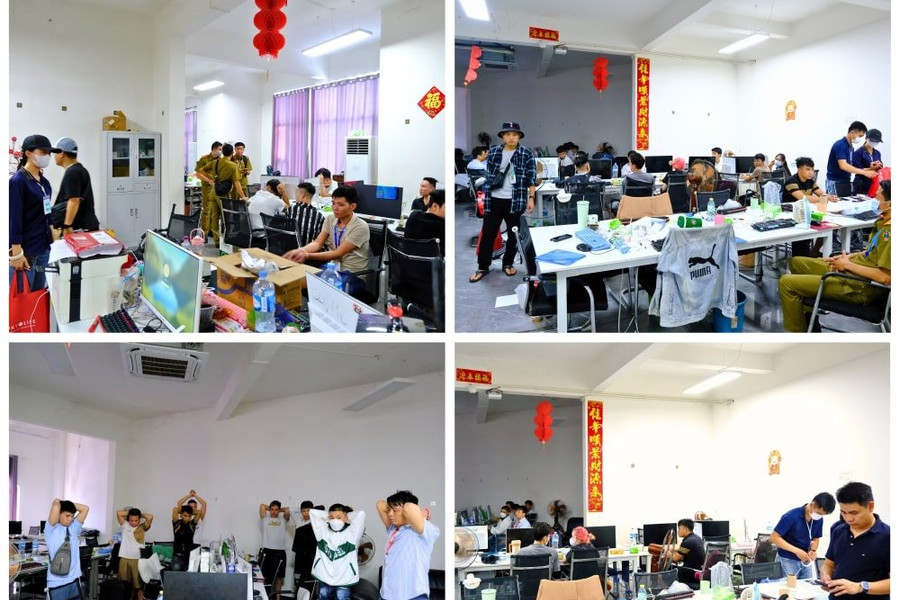 Video hình sự Hà Tĩnh bắt 155 đối tượng lừa đảo quốc tế