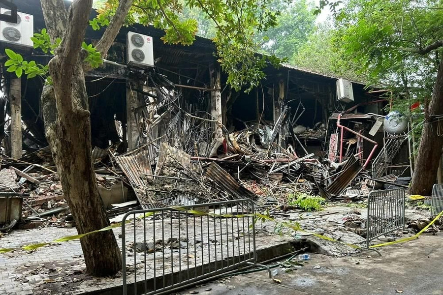 Nguyên nhân vụ cháy tại phố Phó Đức Chính