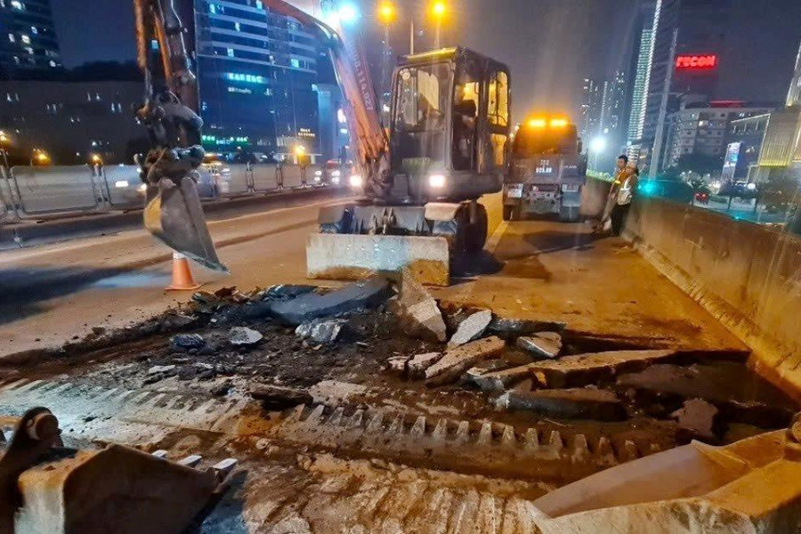 Hà Nội dự kiến chi gần 80 tỷ đồng sửa chữa đường Vành đai 3 trên cao