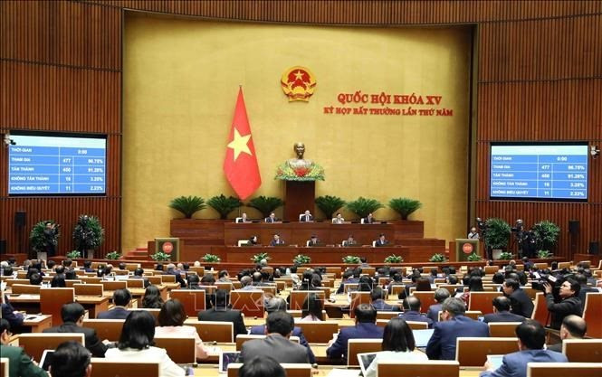 Quốc hội họp bất thường xem xét công tác nhân sự