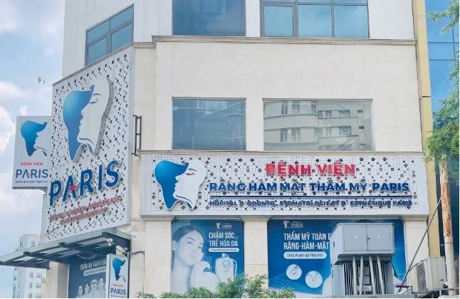 Tạm ngưng hoạt động Bệnh viện Răng Hàm Mặt Thẩm mỹ Paris sau báo cáo biến chứng