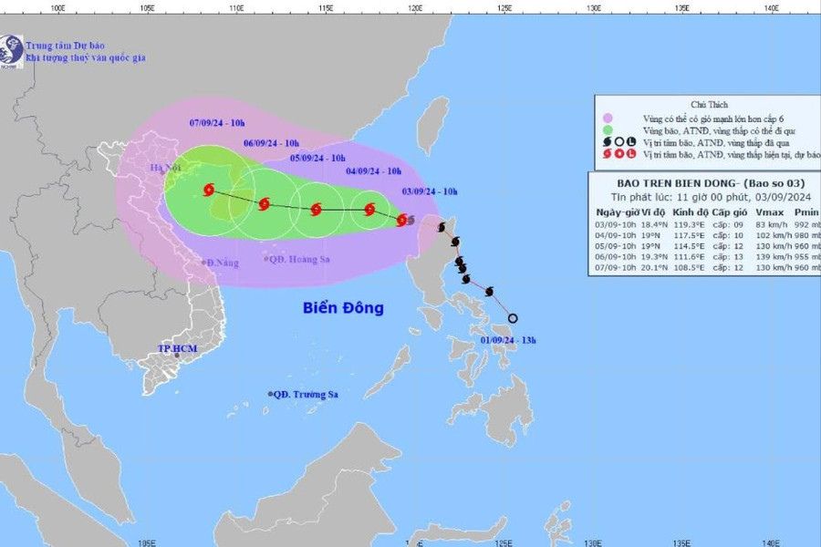 Thủ tướng chỉ đạo khẩn trương ứng phó bão Yagi