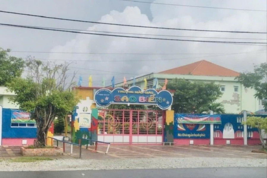 Điều tra dấu hiệu tham ô tài sản tại Trường Mẫu giáo Sao Biển