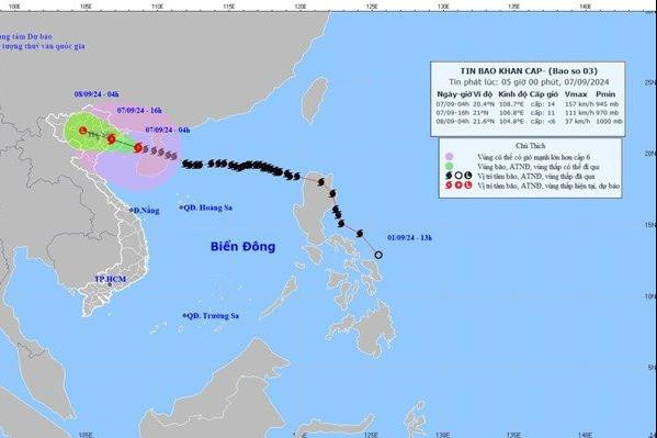 Thủ tướng: Bão số 3 giật cấp 17, người dân hạn chế ra đường