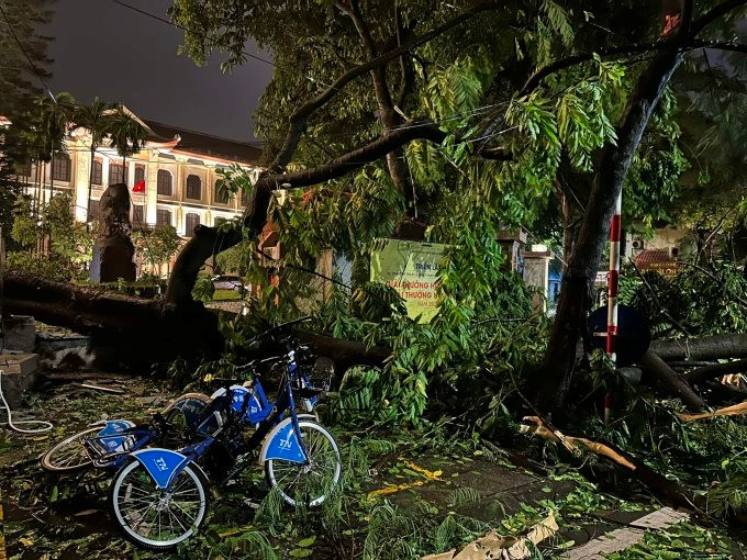 3 người tử vong, nội thành Hà Nội không có điểm ngập úng