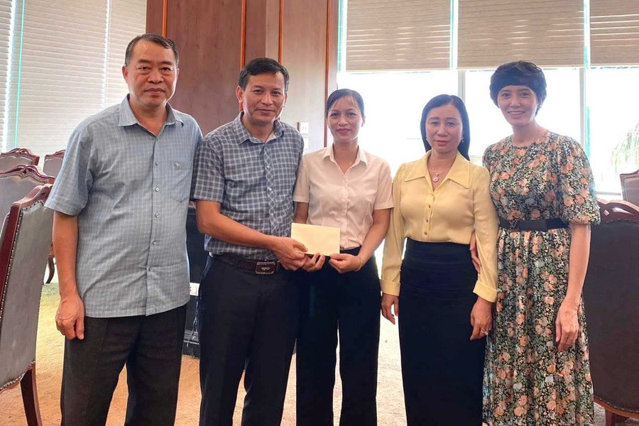 Hỗ trợ đoàn viên khó khăn bị thiệt hại do bão số 3