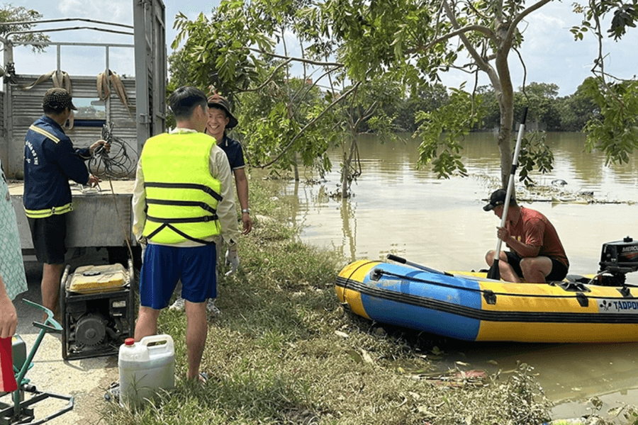 Còn 16.821 người dân ở Hà Nội vẫn phải sơ tán, tránh ngập lụt