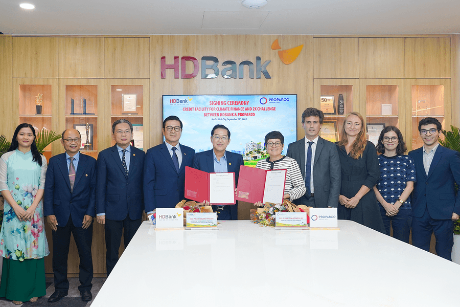 Proparco nâng tài trợ cho HDBank lên 100 triệu USD