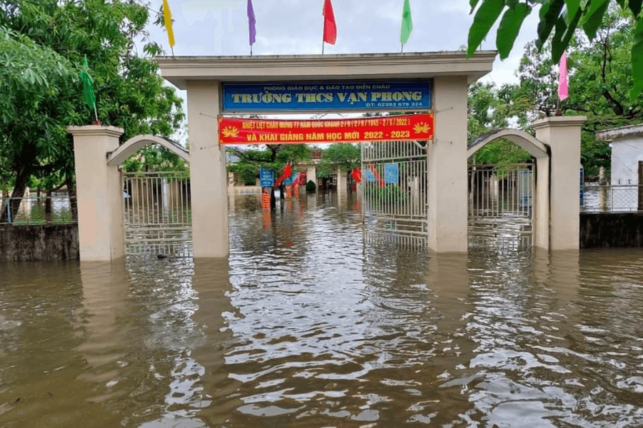 Ứng phó với bão, thực hiện các giải pháp dạy học linh hoạt