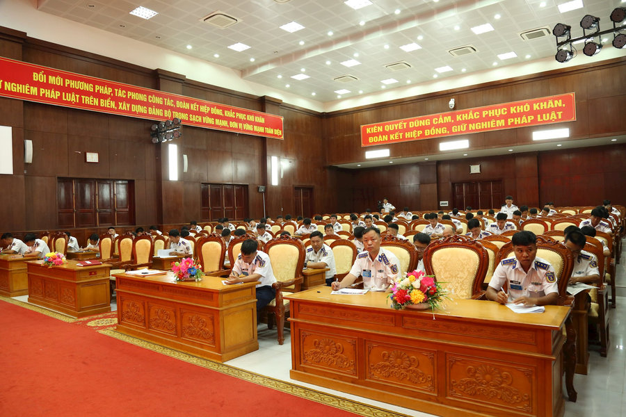 Bộ Tư lệnh Vùng Cảnh sát biển 4 khai mạc Hội thao huấn luyện tàu năm 2024