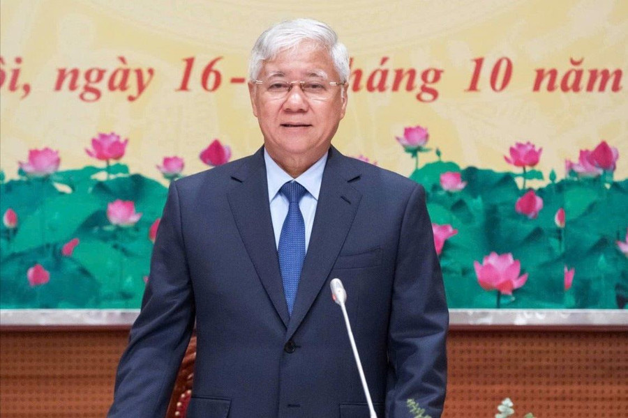 Ông Đỗ Văn Chiến tái đắc cử Chủ tịch Mặt trận Tổ quốc Việt Nam