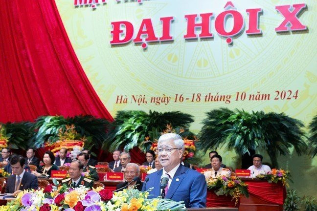 Thông cáo Báo chí ngày làm việc thứ hai Đại hội đại biểu toàn quốc Mặt trận tổ quốc Việt Nam lần thứ X