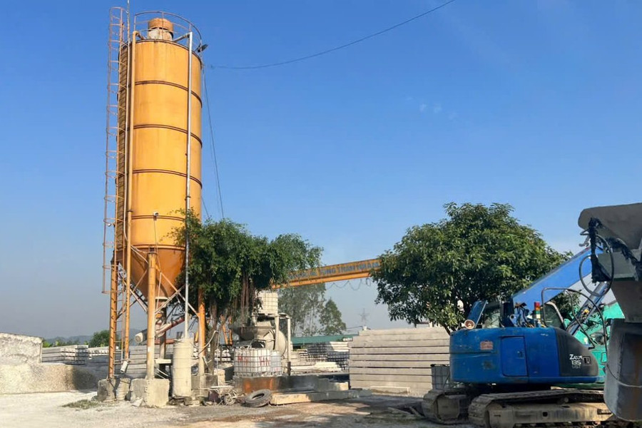 Ninh Bình: Trạm trộn bê tông, xưởng đá không phép tồn tại nhiều năm