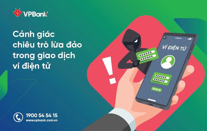 Chiêu trò lừa đảo của tội phạm trong giao dịch ví điện tử