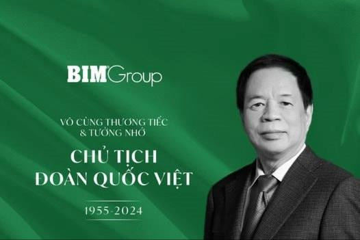 Doanh nhân Đoàn Quốc Việt, nhà sáng lập BIM Group qua đời ở tuổi 70