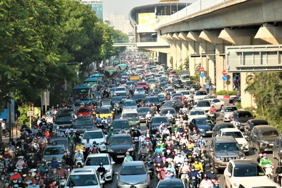 Hà Nội: Điều chỉnh tổ chức giao thông trên đường Trần Phú