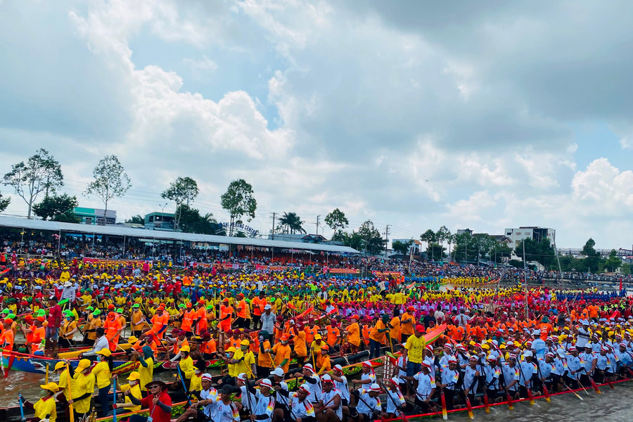 Đặc sắc giải đua ghe Ngo Sóc Trăng năm 2024