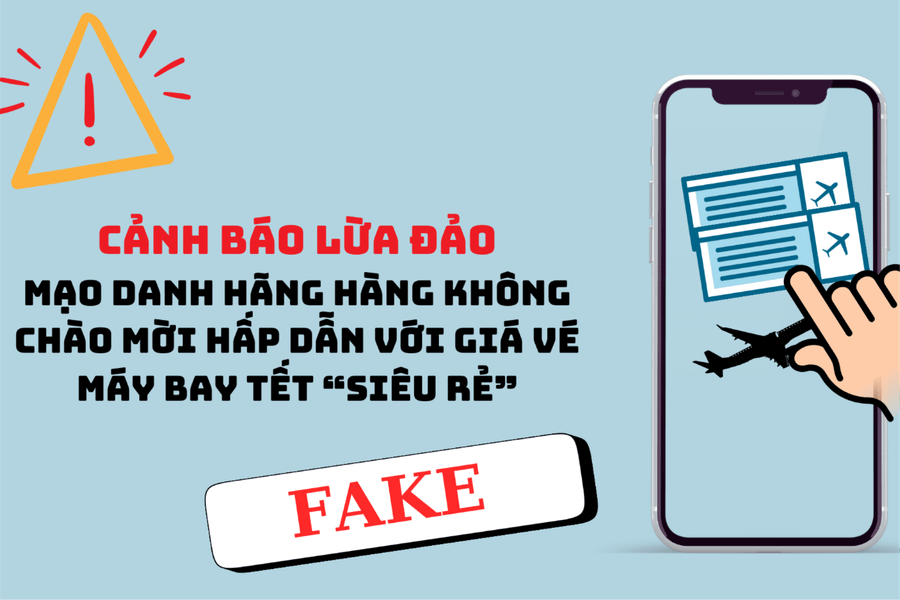 Cẩn thận khi mua vé máy bay Tết giá rẻ