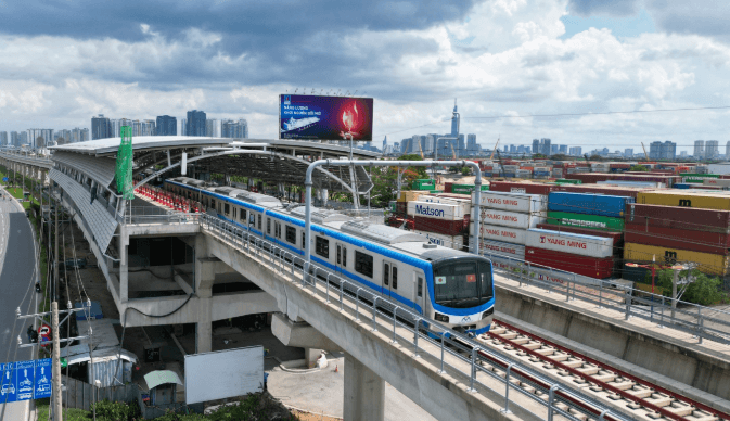 Metro số 1 Bến Thành - Suối Tiên sẽ vận hành thương mại từ 22/12