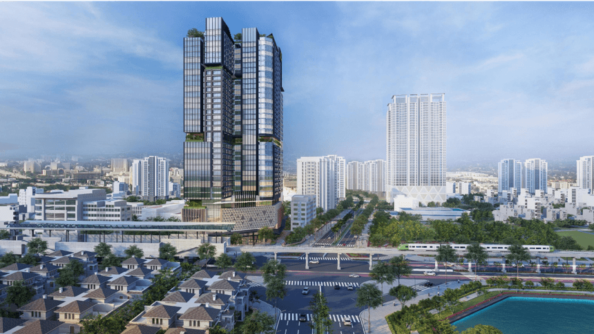 Central Capital: Dính "lùm xùm" trái phiếu, dự án Hồ Tùng Mậu Tower vẫn là mảnh đất trống