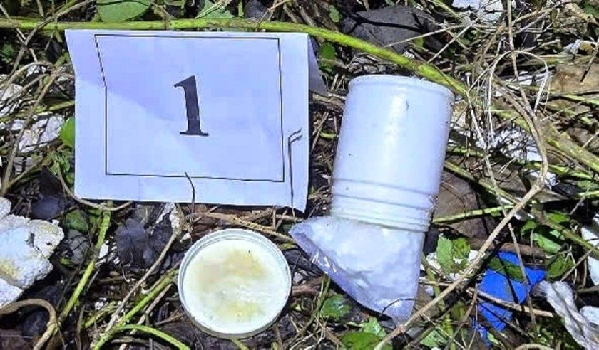 Viên nén ma túy dạt vào bờ biển Quảng Ngãi