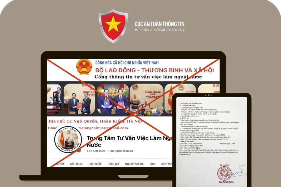 Giả chữ ký của Bộ trưởng để lừa đảo