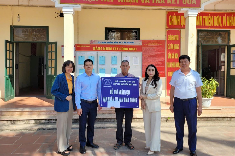 Quỹ Bảo hiểm xe cơ giới hỗ trợ nạn nhân ở Bắc Giang