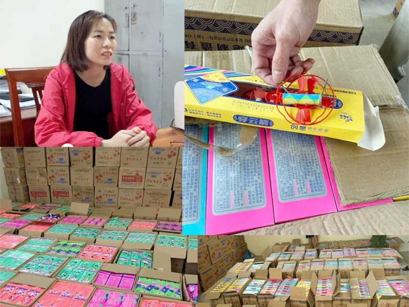 Thu giữ hơn 3 tấn pháo hoa nhập lậu từ nước ngoài