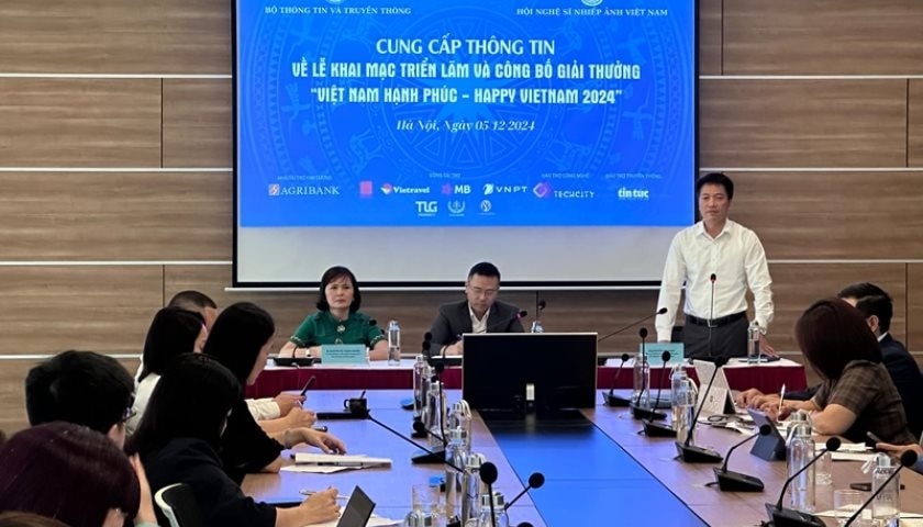 Cuộc thi ảnh, video "Việt Nam hạnh phúc - Happy Vietnam năm 2024" sẽ được tổ chức ngày 11/12