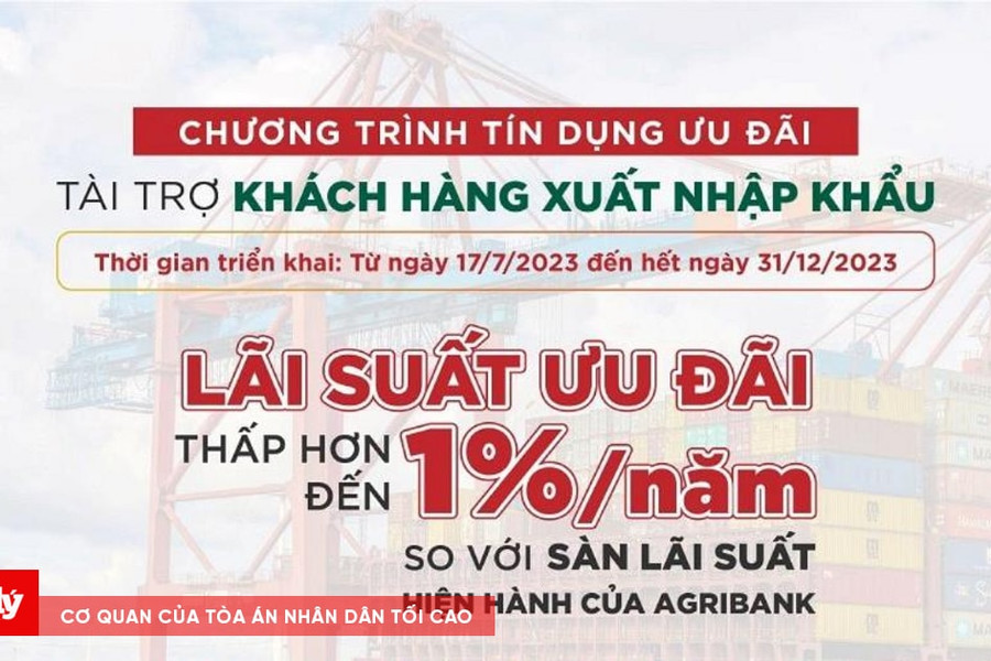 Agribank dành 25.000 tỷ đồng ưu đãi lãi suất tài trợ khách hàng xuất, nhập khẩu năm 2023