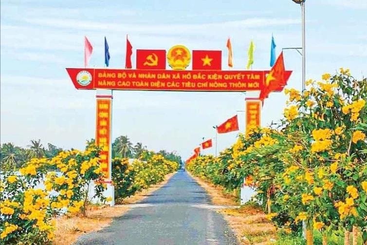 Công nhận 3 huyện đạt chuẩn nông thôn mới