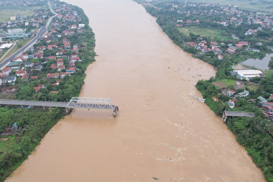 Triển khai thi công dự án đầu tư xây dựng cầu Phong Châu mới