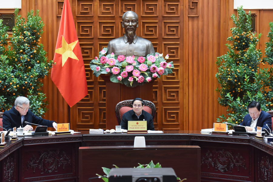 Thủ tướng Phạm Minh Chính chủ trì Phiên họp thứ 9, Ban Chỉ đạo sắp xếp tổ chức bộ máy của Chính phủ
