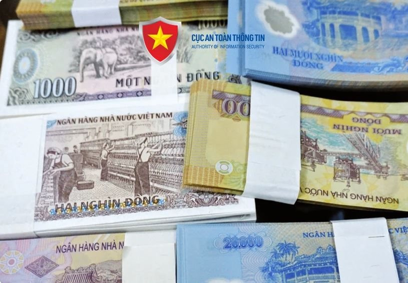 Cảnh giác thủ đoạn lừa đảo mua bán tiền giả qua mạng dịp cận Tết
