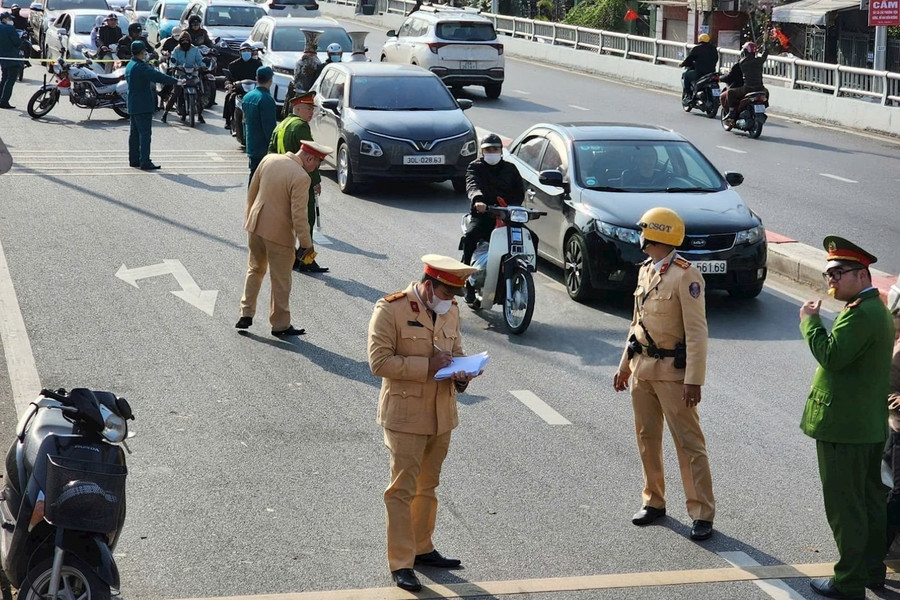 Gần 4000 trường hợp vi phạm giao thông ngày mùng 1 Tết