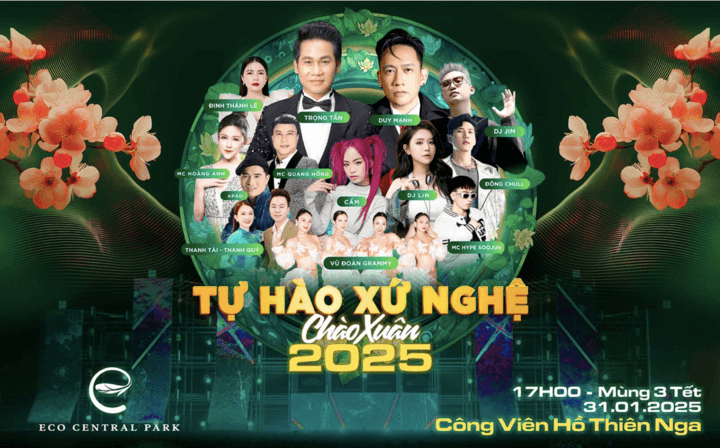 Dàn sao hội tụ tại “Tự hào xứ Nghệ - Chào Xuân 2025"