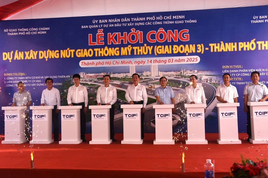 TP.HCM: Khởi công Nút giao thông Mỹ Thủy giai đoạn 3