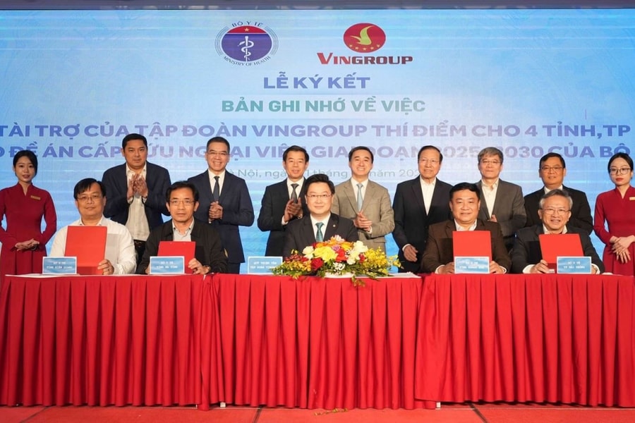 Vingroup tài trợ 1.000 tỷ đồng nâng cao chất lượng cấp cứu y tế