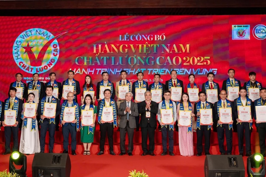 Vinh danh 562 doanh nghiệp hàng Việt Nam chất lượng cao