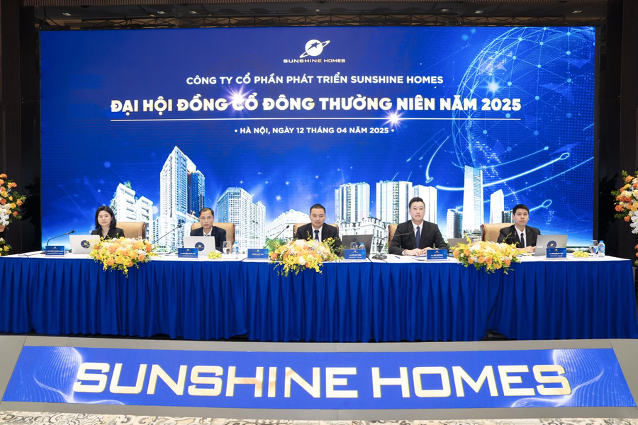 ĐHCĐ Sunshine Homes 2025: Thành công hợp nhất vào Sunshine Group – hướng tới vị thế tập đoàn bất động sản hàng đầu Việt Nam
