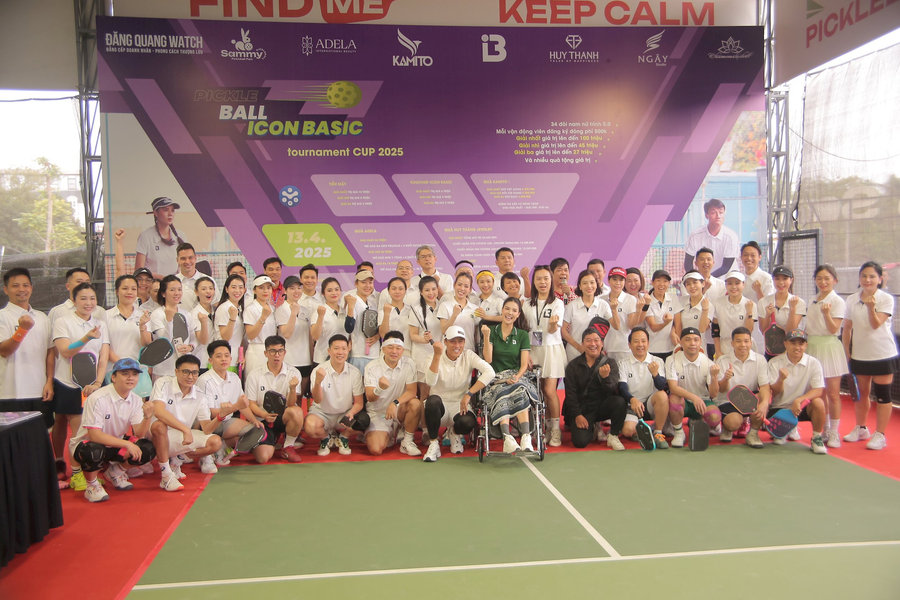 Tổ chức thành công giải đấu ICON BASIC PICKLEBALL Tournament CUP 2025