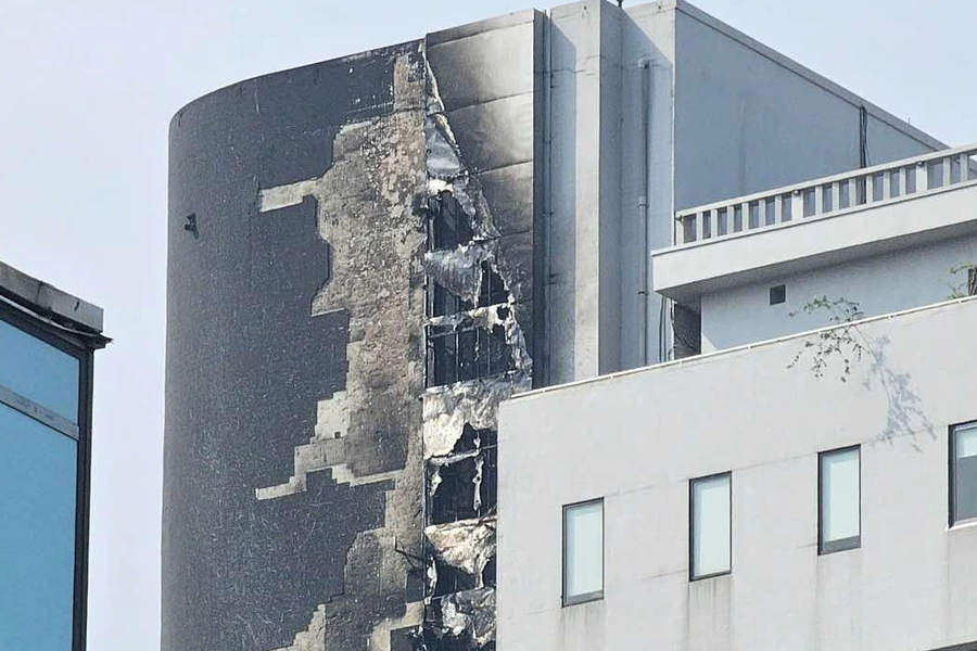 Hà Nội: “Bà Hoả” ghé thăm toà nhà số 1 phố Thái Hà, chưa rõ thương vong