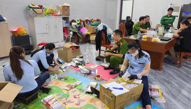 Phát hiện xử lý cơ sở sản xuất thuốc bảo vệ thực vật giả tại Bắc Giang