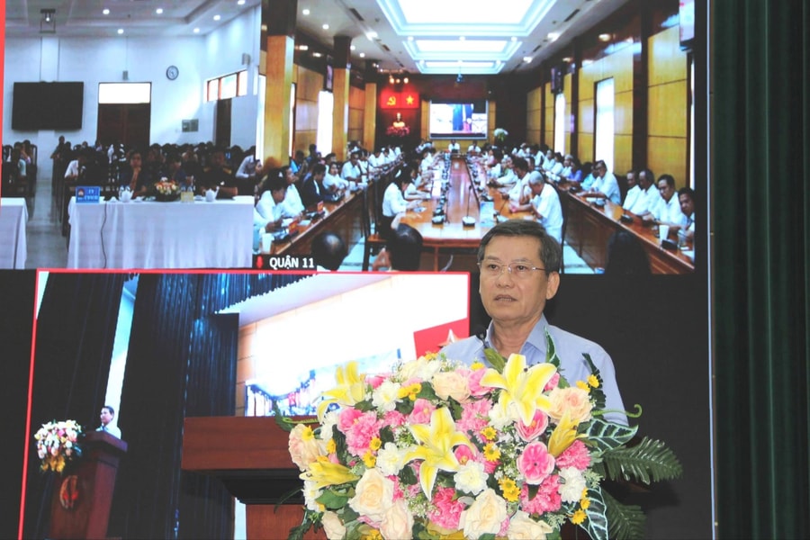 Chánh án Tòa án nhân dân tối cao Lê Minh Trí tiếp xúc cử tri trước Kỳ họp thứ 9, Quốc hội khóa XV