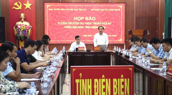 Điện Biên: Họp báo tuyên truyền thúc đẩy chuyển đổi số toàn diện