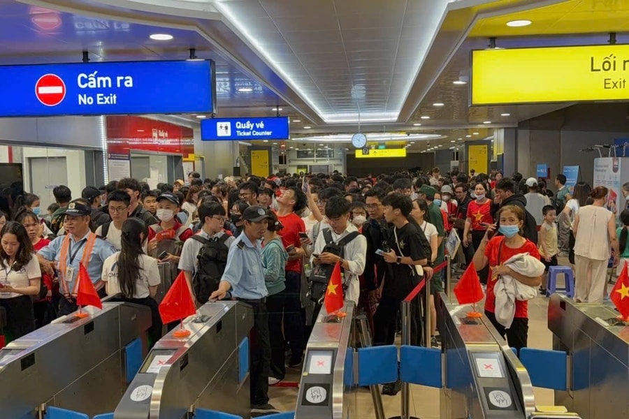 TP.HCM: Miễn phí vé metro 1 trong hai ngày 30/4 và 1/5