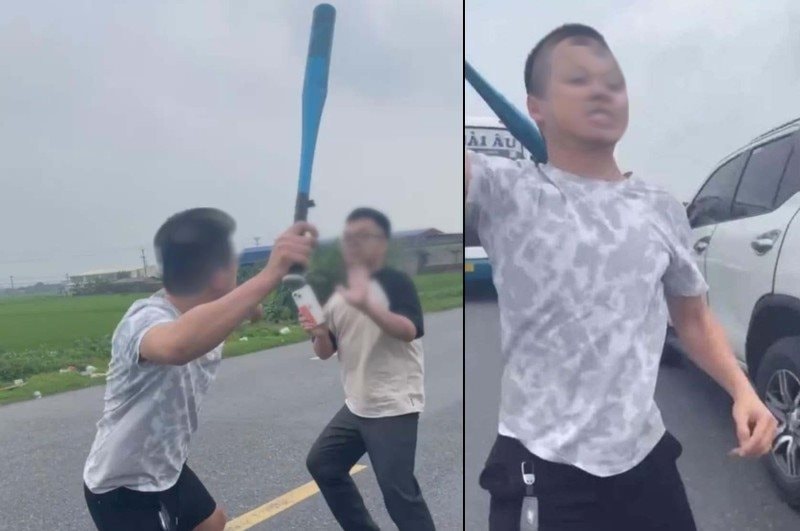 Thái Bình: Bắt giữ khẩn cấp nam thanh niên dùng gậy bóng chày đánh người
