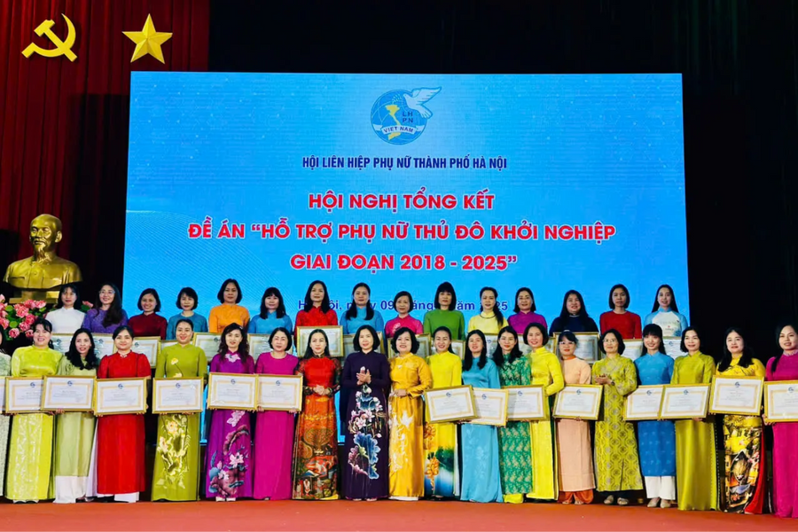 Gần 160 nghìn phụ nữ Thủ đô vay vốn khởi nghiệp